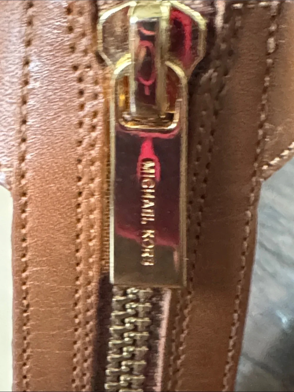 Michael Kors stylish cognac